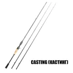 SeaKnight ยี่ห้อ Falcon II Series Fishing Rod 1.98M 2.1M 2.4M UL/L/ML/M/MH/H/XH คู่-Tip Carbon Lure Rod Spinning/หล่อ1-80G