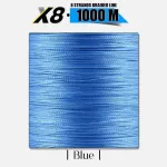 JOSBY 300M 500M 1000M 8 Strands 10-78LB PE BRAIDED WIRE MULTIFILIMENT SUPER STRONG STRONG STRONGE