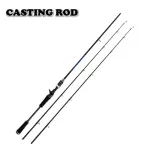 JOHNCOO Casting Spinning Fishing Rod 1.8M 2.1M 2.4M Power M MH Carbon Rod Pole 2ส่วนเส้นใยbaitcasting Rodตกปลา