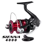 Shimano Sienna Spinning, Reel fish/fresh water 1000FG/2500FG/4000FG Aluminum Spool Spinning Reel CarreTilha de Pesca