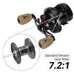 KastKing Megajaws Baitcasting Reel Drag up to 8KG 11 + 1 BBS Reel Fisheries with 4 gear ratio from 5.41 to 9.11 Coil.