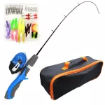 Fishing Children, ROD, TELESCOPIC Fishing Set and Reel Victims of Freshwater Saltwater Travel Pole Set