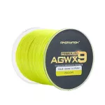 Angryfish 9 Strands Weaves Braided 500m PE Super Strong 15LB-100LB