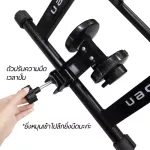 Bike Trainer, Bicycle Trainer 6 Speed ​​Magnetic Resistance Cycling Roller