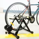 Bike Trainer, Bicycle Trainer 6 Speed ​​Magnetic Resistance Cycling Roller