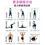 ยางยืดออกกำลังกาย ฟิตเนส เวทเทรนนิ่ง โยคะ พิลาทิส สำหรับออกกำลังกาย ยางยืดต้านแรง