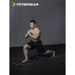 WelStore FITTERGEAR Training Mat เสื่อออกกำลังกายเล่นโยคะ แผ่นรองเล่นฟิตเนสออกกำลังกาย
