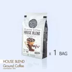Mezzo  กาแฟคั่วบด 1 ถุง Ground Coffee, House Blend 1 bag