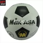 Mikasa football ball, model SWL 310S, black and white number 5