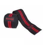 Power Knee Wraps helps prevent swelling, inflammation, knee area, Grizzly.