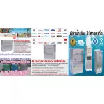 MITSUTAตู้ทำน้ำเย็นสแตนเลส6ก๊อกMWC61Vทางน้ำเข้าพีวีซีเกลียวในทองเหลืองขนาด1/2ตัดไฟรั่วที่30mAแถมเครื่องฟอกอากาศฝุ่นPM2.5