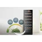 Haier, wine freezer, capacity 360 liters, JC-360 Black 360 liters, Wine Cellar