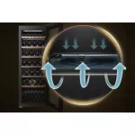 Haier, wine freezer, capacity 360 liters, JC-360 Black 360 liters, Wine Cellar