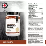 North Coast Naturals - Organic Sprouted Brown Rice Protein 340 g.