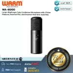 Warm Audio : WA-8000 by Millionhead (ไมโครโฟนคอนเดนเซอร์บันทึกเสียงคุณภาพ แบบ large-diaphragm สำหรับเสียงร้อง ตอบสนองความถี่อยู่ที่ระหว่าง 20Hz - 20KH