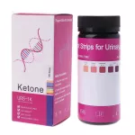 คีโต keto Ketone Strips คีโตนสตริป 100 แผ่น/1ขวด แผ่นวัดค่าคีโต แผ่นตรวจค่าคีโต ที่ตรวจคีโต Ketosis แผ่นคีโต