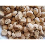 ขนมผิงงาดำ ซิปล็อก250กรัมหอม หวาน มันอบควันเทียนแบบโบราณได้ประโยชน์จากงาดำเต็มๆคำใช้กะทิสดคั้นเอง