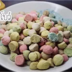 ขนมผิง อบเทียนหอม3แบบ กะทิ งาดำ เรนโบว์