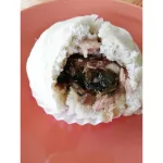 Mantou Orchi, pork leg, spilling, Mae Luan Guru Mantou