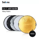 Selens take a reflection with a portable bag around the reflective lighting camera for 5 in 1 shooting studio.