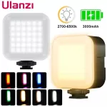 Ulanzi U-Bright Multi-Color Dimmable 2700K-6500K 7.5W Light 6 Color RGB ไฟสำหรับการถ่ายภาพ Vlog Youtube Live Light เปลี่ยนสีได้