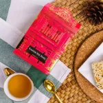 The tin shot box of the bamboo dessert L 70g Pornthip Phuket