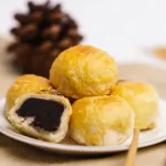 Steamed Tofu, 3 flavors, salted eggs, crispy flour - Pornthip Phuket