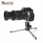 XILETU MT26 + XT15 แบริ่งสูงสก์ท็อปยึดมินิโต๊ะขาตั้งกล้องและหัวบอลสำหรับกล้อง DSLR กล้อง Mirrorless มาร์ทโฟน