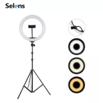 NEW10.2 Inch 26CM Ring Light &Tripod Stand LED Camera Selfie Light Ring for iPhone Tripod and Phone Holder for Video Photography