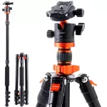 K & F CESPT SA254M1 62 '' DSLR camera, lightweight and compact camera stand, removable aluminum, monopod, a tripod with 360 panoramas