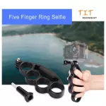 MONOPOD hand -held plastic mobile phone rings with hand -screws with hand screws for GoPro Hero 9/8/7/6/5/4/3 SJCAM YI and other cameras.
