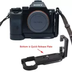 Quick Release Plate Metal L-Shaped Vertical Shoot Camera Holder Grip Is-A7 Special for Sony A7 / A7R Compaible with Arca-Swiss / Kirk Tripod Ball Head