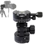 Ishoot All-Metal 2D 360 ° PANNING Panorama Head with Damping Compaper RRS / Arca-Swiss / Kirk As Standard Quick Reese Plate