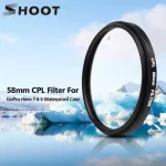 52MM / 58MM CPL Filter for GoPro Hero 7 6 5 Black
