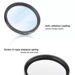 52MM / 58MM CPL Filter for GoPro Hero 7 6 5 Black