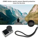 DJI OSMO Action Camera Lens Protection Cover With Lanyard ฝาปิดครอบเลนส์ เคฟล่า