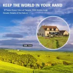 ซูมกล้องโทรทรรศน์ 30x60 กล้องส่องทางไกลพับที่มีแสงน้อย Night Vision สำหรับกลางแจ้งดูนกท่องเที่ยวล่าสัตว์ตั้งแคมป์ 1000 เมตร