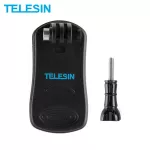 TELESIN 360 องศาโรตารีกระเป๋าเป้สะพายหลัง Fast Hat Clamp ขาตั้งคลิปสำหรับ GoPro Hero 8 7 6 5 Osmo Action Insta360 ONE R