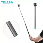 Telesin 106 "Carbon fiber length Selfie Stick MONOPOD Pole for GoPro Hero 8 7 6 5 4 Xiaomi Yi DJI OSMO Action