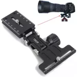 Supports long -range focal lens, test length, Telefott with fast discharge plates for Canon Nikon Sony Fuji Olympus.