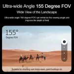 TELESIN Max Lens Mod For GoPro HERO9 Ultra-wide Angle 155˚  เลนส์เสริมสำหรับ Gopro9 ถ่ายได้มุมกว้างขึ้น และกันสั่นได้ดียิ่งขึ้น  MAX Lens Mod ช่วยเพิ่