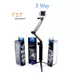 3 WAY Sale Front 3 -legged stand For telephone and 3 Way Selfie Monopod GoPro Hero 10/9/8/7/6/5/4/3+/3 SJCAM YI