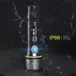1000lums professional, diving, portable, portable diving, 100 meter diving flashlight under the water IP68 waterproof 18650 flashlight