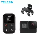 Telesin Gopro, remote control 80m WiFi Remote Control Self-Luminous OLED Screen with Set and Shortcut Key for GoPro Hero 8 7 6 5 4 SESSION