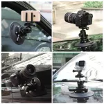 Selens 5.9 inch Power Grip, vacuum cup, camera installation for DSLR cameras, Gopro smartphones