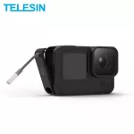 Telesin Gopro Hero 9 Battery Side Cover Lid Removable Easy Type-C Chargeing Cover Port COOPRO HERO 9 Black Battery cover