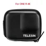 Telesin, small camera bag, portable EVA bag cover for Insta360 One R 4K and One R 360 Edition accessories.