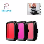 Red Filter - Magenta Filter - Pink Filter for DJI OSMO Action Waterproof Housing Red -Purple Filter