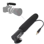 Ishoot DC / DV Mono MIC microphone with 3.5 mm sound plug, compatible with Canon Nikon Digital Camera & Video Camcorder.
