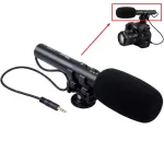 MIC DC / DV microphone, only with 3.5 mm sound plug, compatible with Canon Nikon Digital Camera & Video Camcorder.